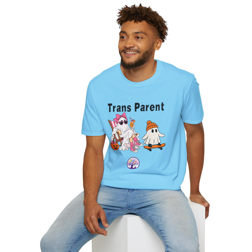 Trans Parent 3 Halloween Pride Tree Las Vegas T-Shirt