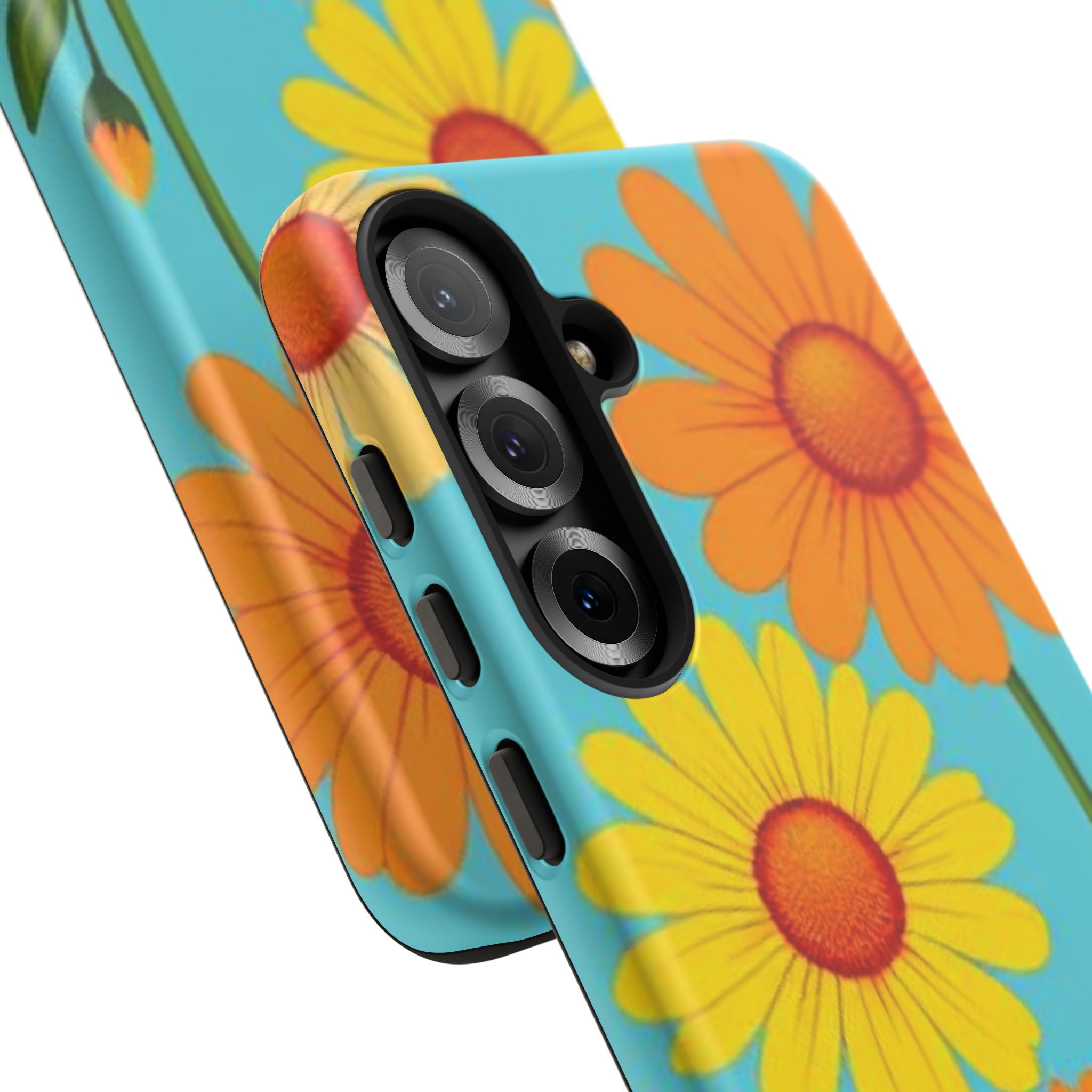 Floral Daisy Tough Case for Android