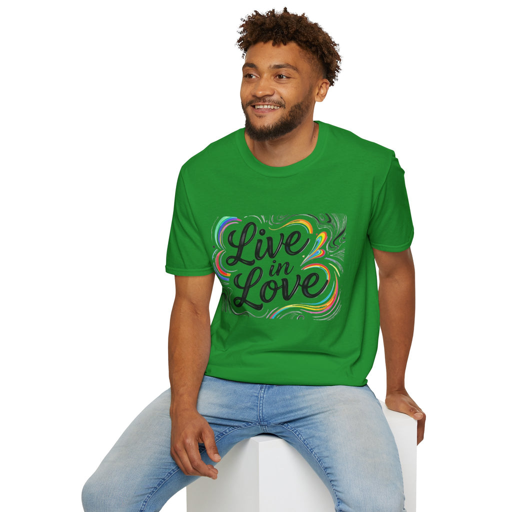 Live in Love Inspirational T-Shirt
