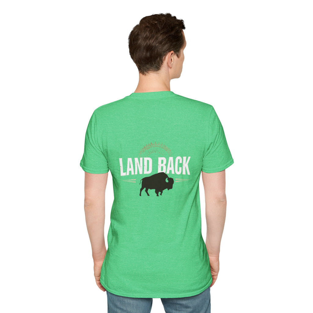 'Land Back' Unisex Softstyle T-shirt