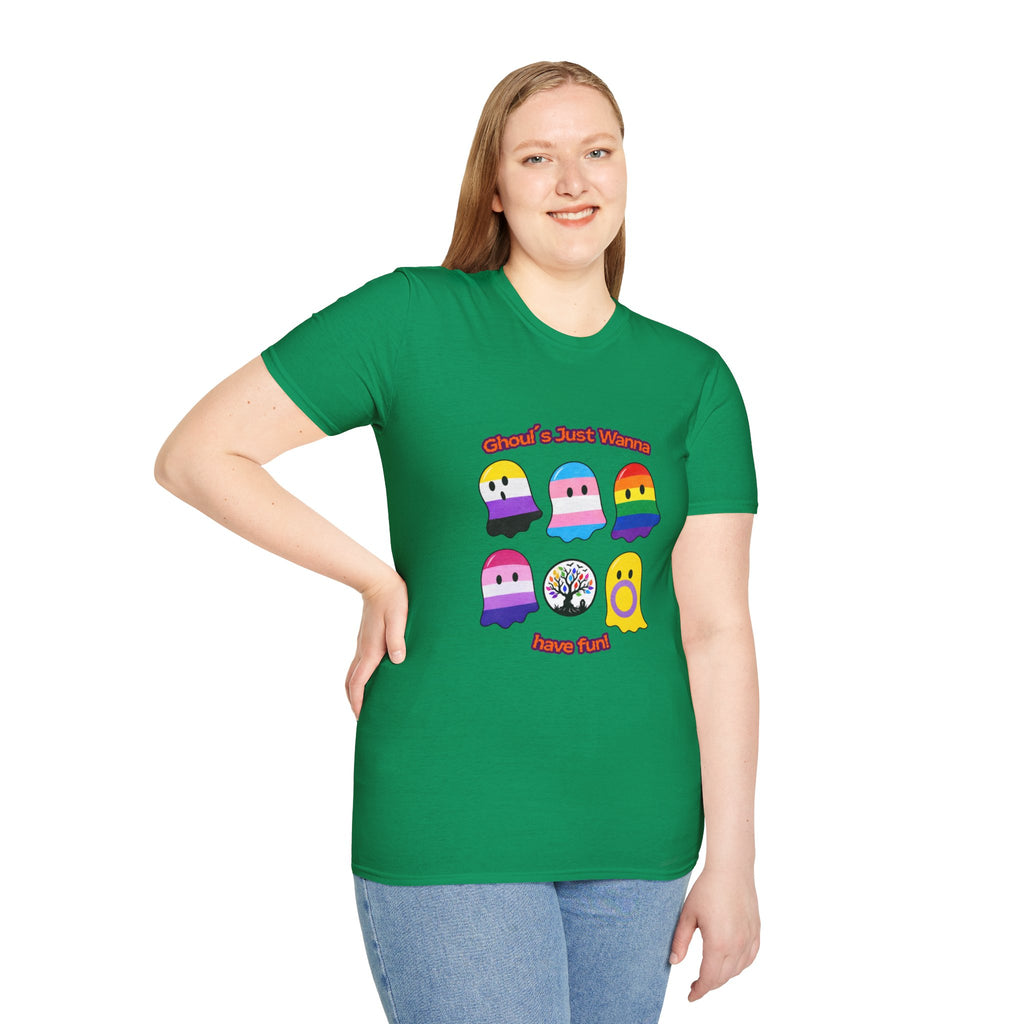 Ghouls Just Wanna Have Fun Pride Tree Las Vegas T-Shirt