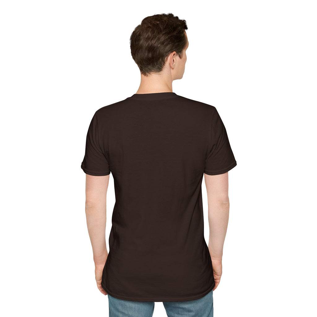 Unisex Softstyle T-Shirt - Love Costs Nothing, Give It Away Floral Peace Design