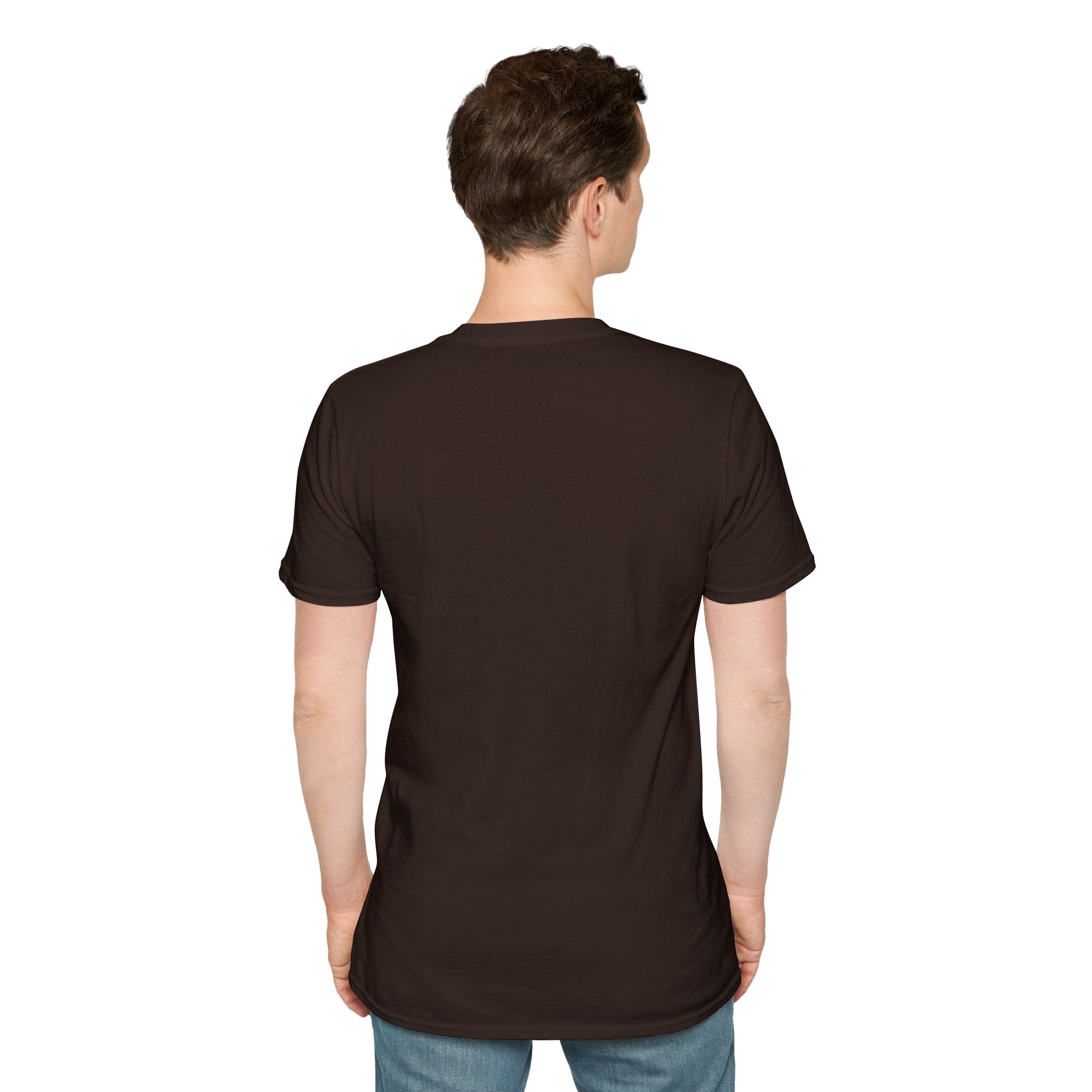 Unisex Softstyle T-Shirt - Love Costs Nothing, Give It Away Floral Peace Design