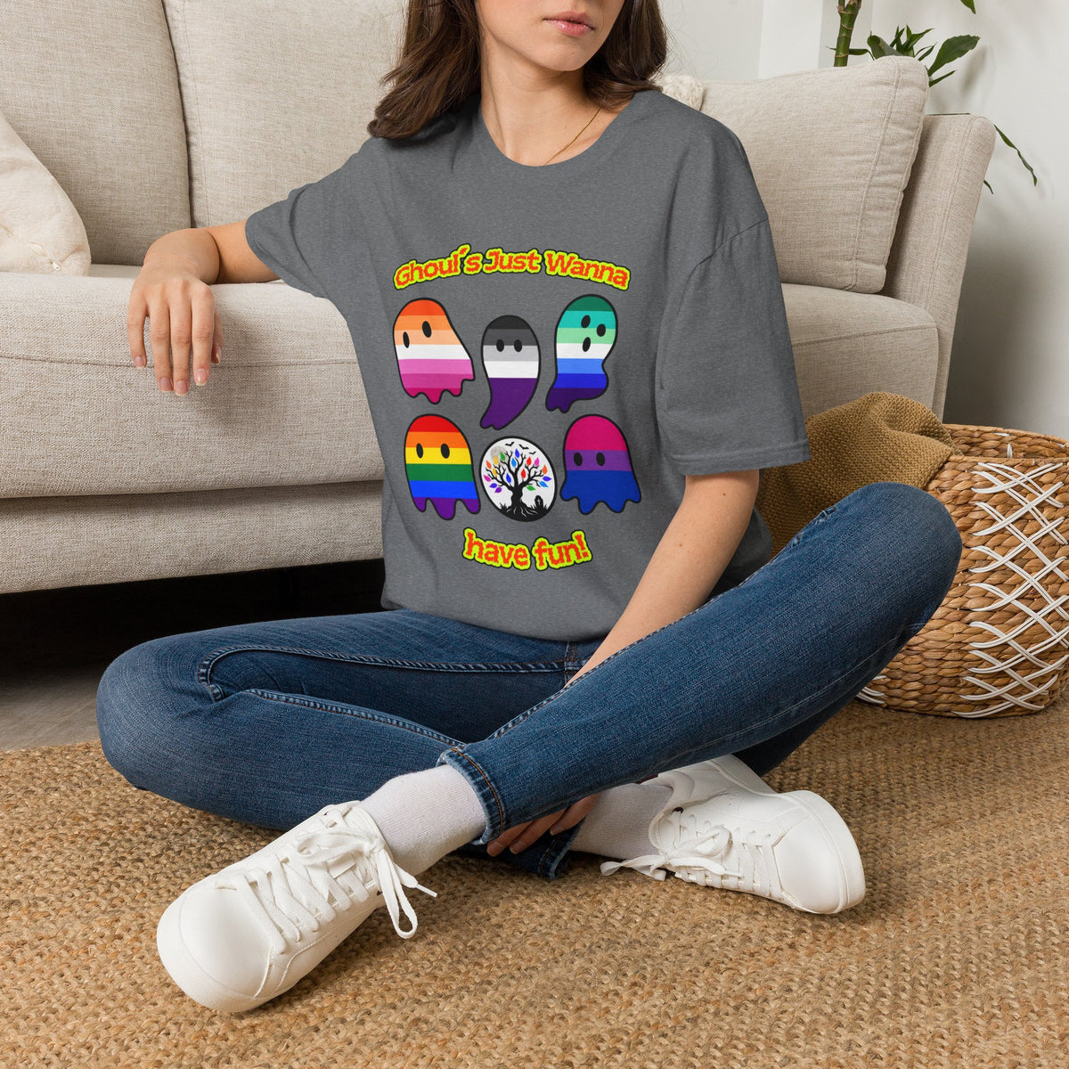 Ghouls Just Wanna Have Fun Pride Tree Las Vegas T-Shirt