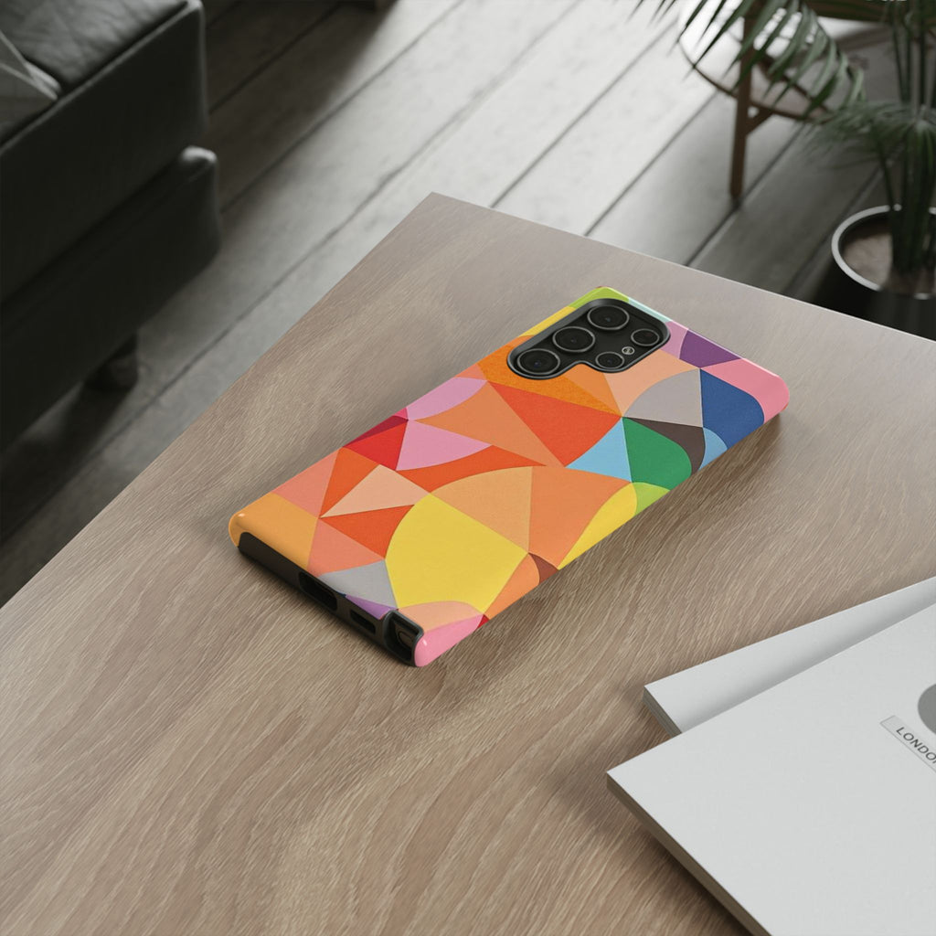 Colorful Geometric Tough Case for Android
