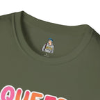 QUEER PEOPLE BELONG EVERYWHERE - Softstyle Unisex T-Shirt
