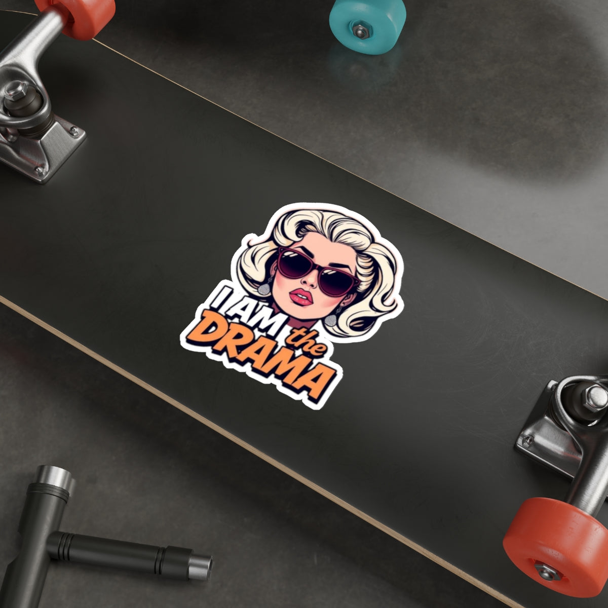 Die-Cut Stickers - I AM the Drama
