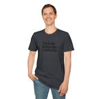 Teacher Advocate T-Shirt - Subtle Pride Educate Advocate Celebrate Design - EqualiTees.Me