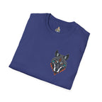 Mystical Wolf Design Unisex Softstyle T-shirt