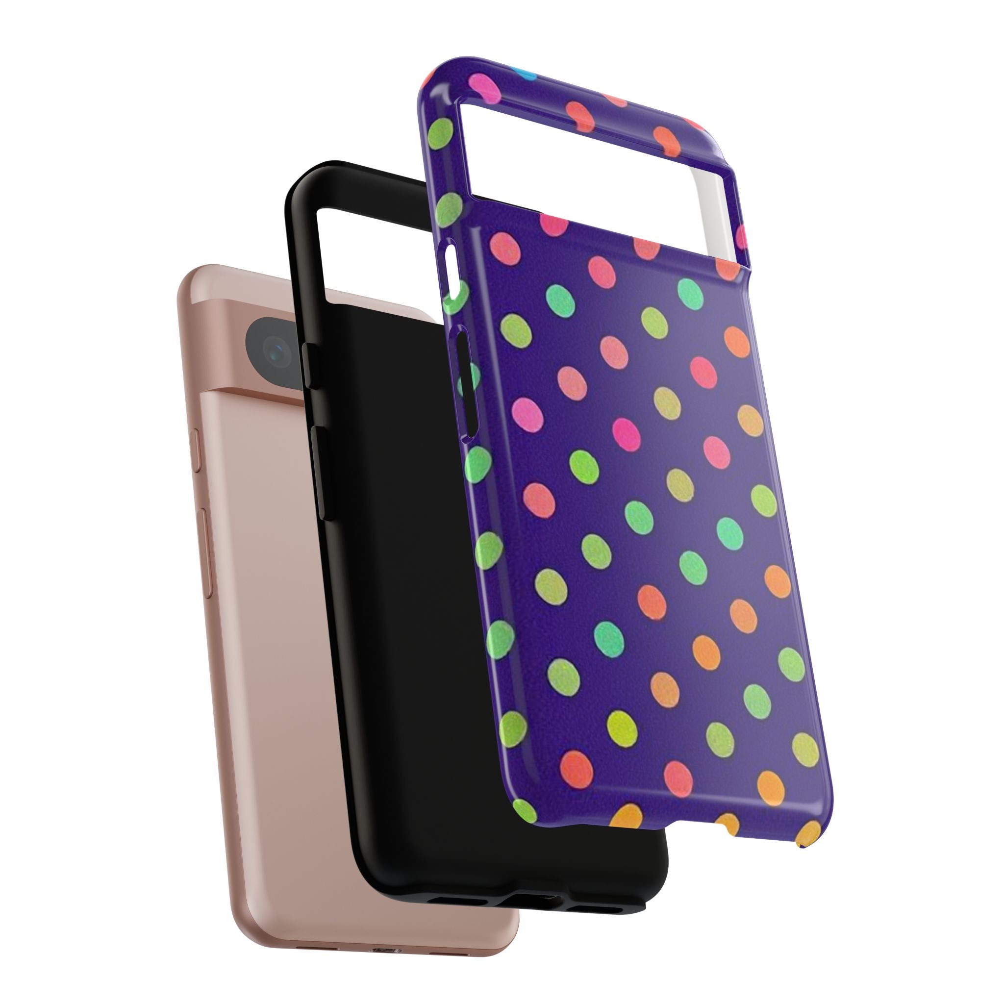 Colorful Polka-Dot Tough Case for Android