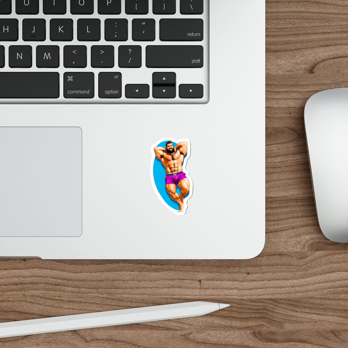 Die-Cut Stickers - Lounging Bear
