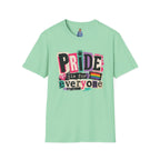 Pride Is for Everyone T-Shirt — Colorful LGBTQ+ Ally Tee