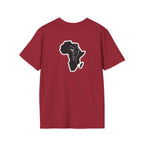 Unity and Heritage Unisex Softstyle T-Shirt with Pan-African Heart