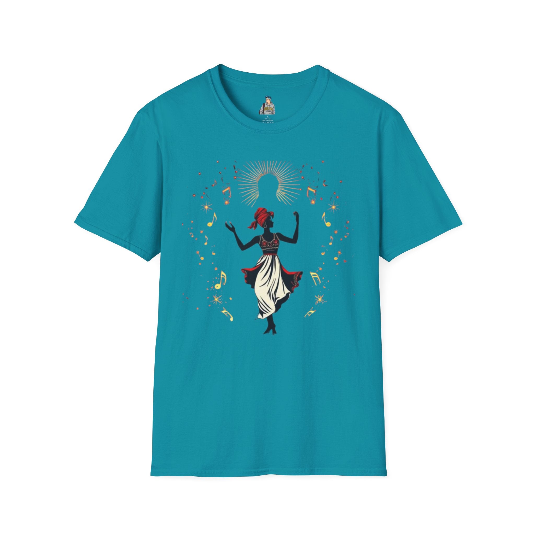 Vibrant Heritage Black Pride Dance Unisex T-Shirt