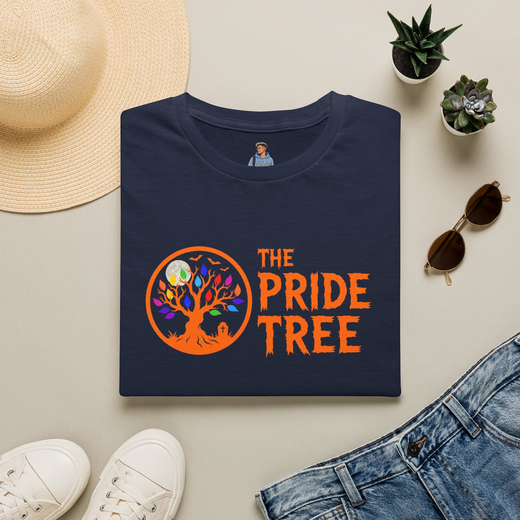 Orange Halloween Logo Pride Tree T-Shirt