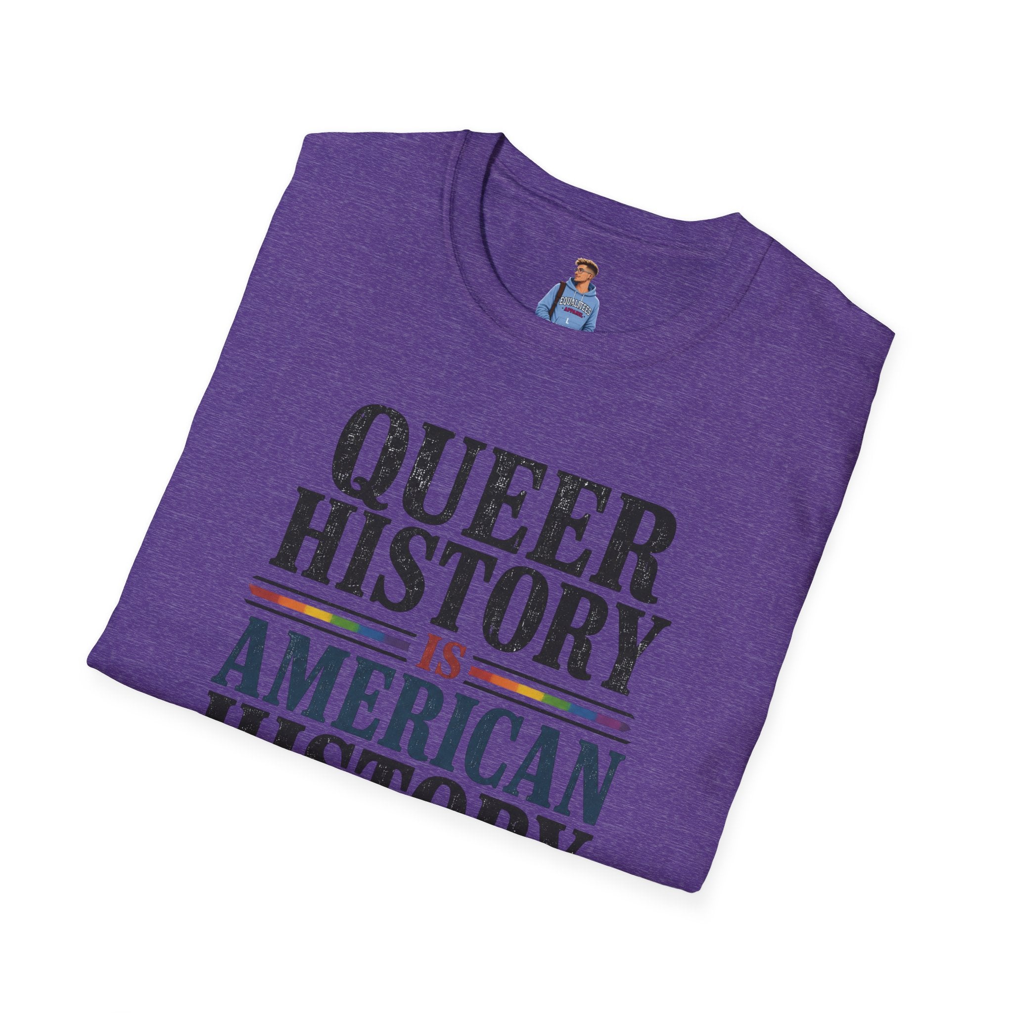 Queer History Is American — Graphic T-Shirt