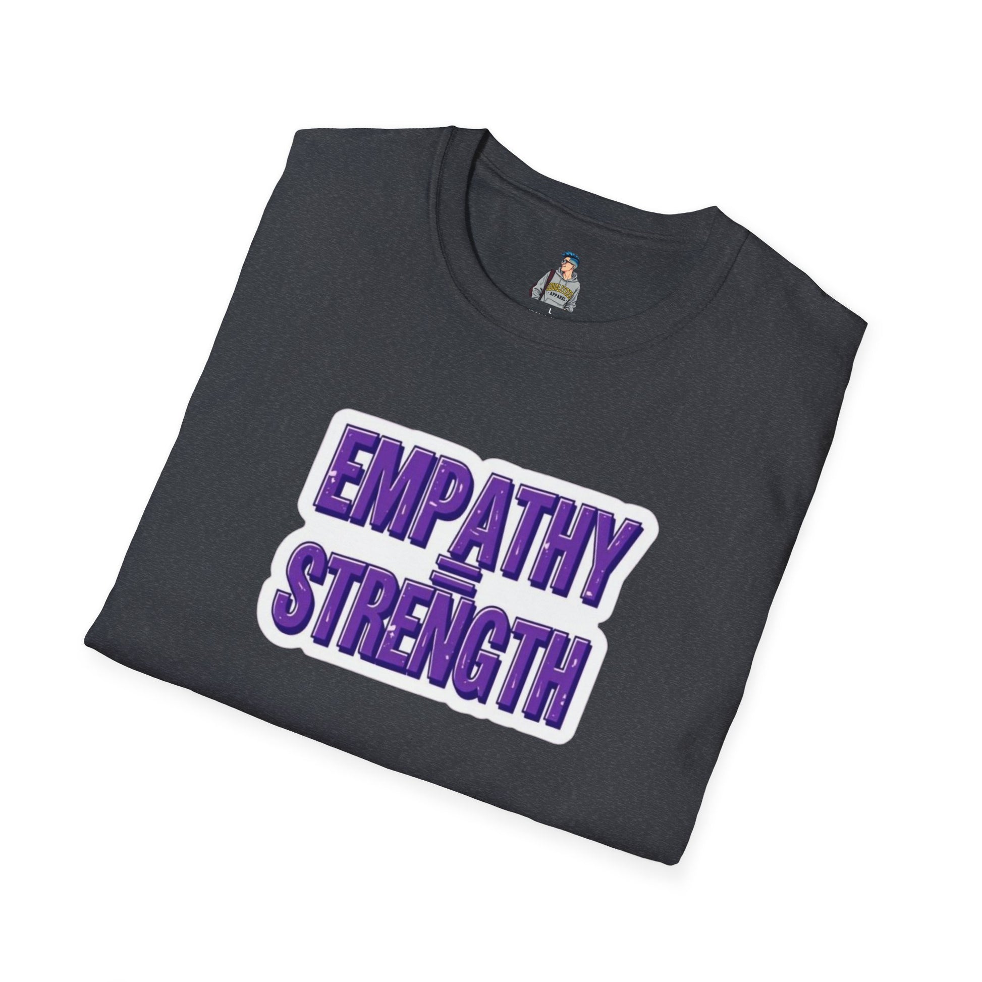Empathy Equals Strength Unisex Softstyle T-Shirt - Inspirational Apparel for Everyday Comfort