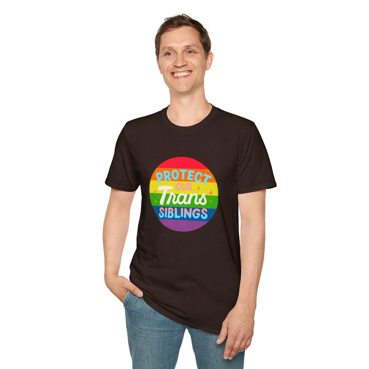 Protect Our Trans Siblings Pride Tree Las Vegas T-Shirt