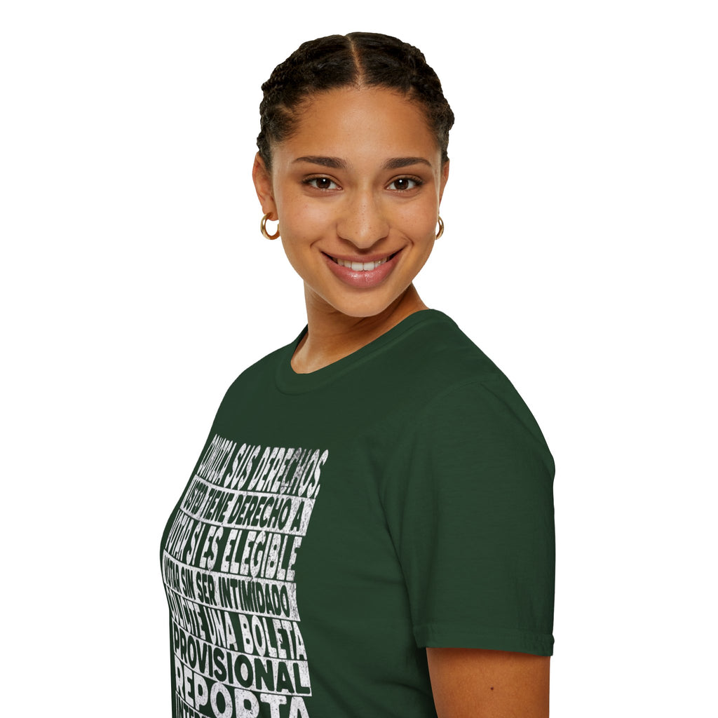 Know Your Voting Rights Spanish T-Shirt