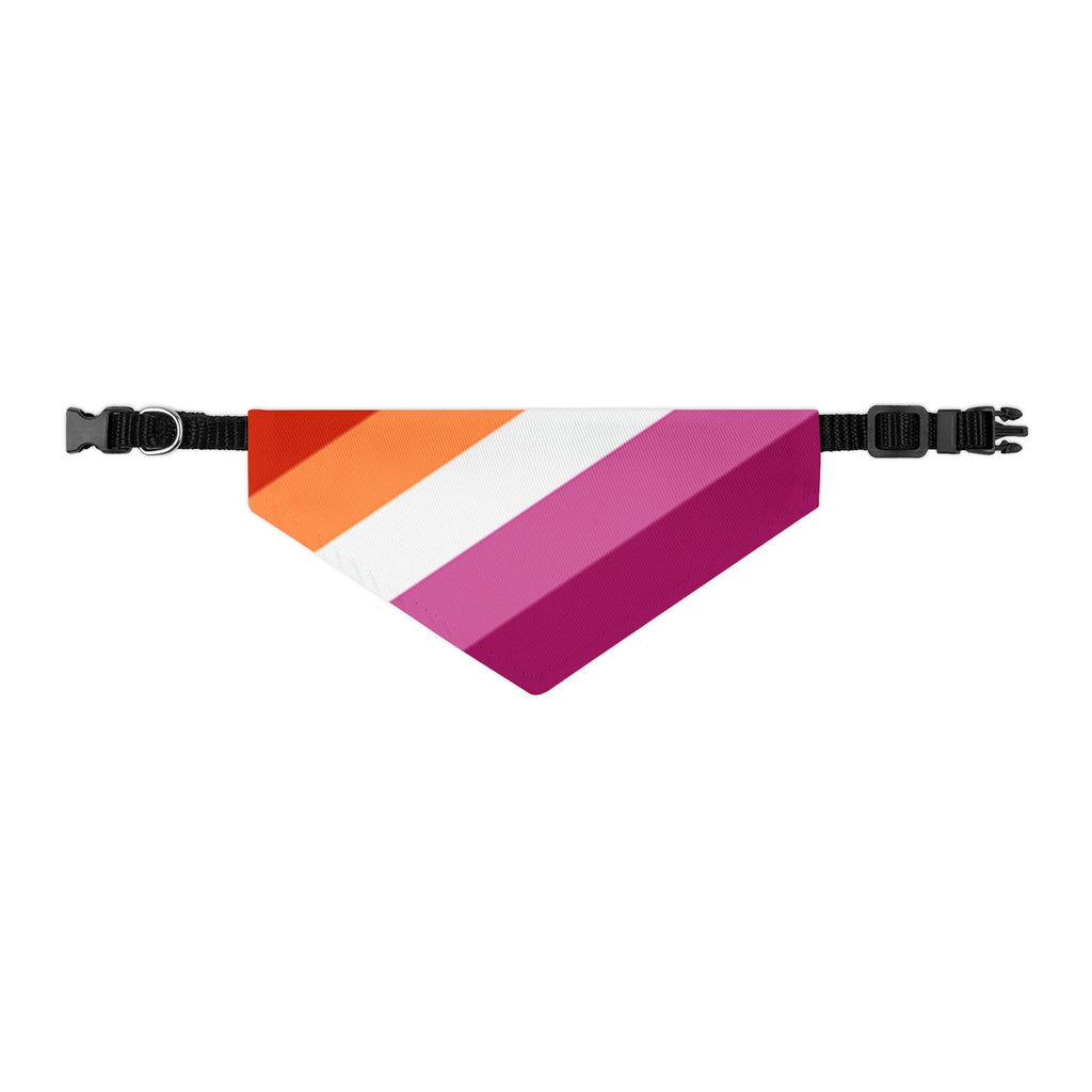 Lesbian Pride Flag Pet Bandana - Strut Your Mut