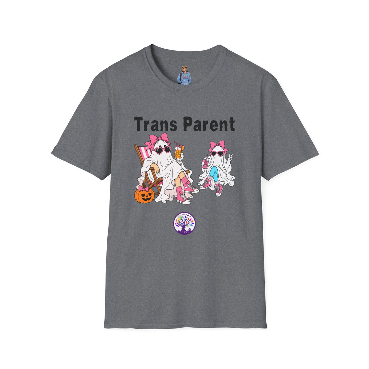 Trans Parent 1 Halloween Pride Tree Las Vegas T-Shirt