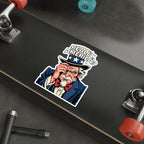 Die-Cut Stickers - Embarrassed Uncle Sam