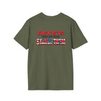 Unisex Softstyle T-Shirt - 'Fascists Feed on Fear, Starve Them' Protest Tee
