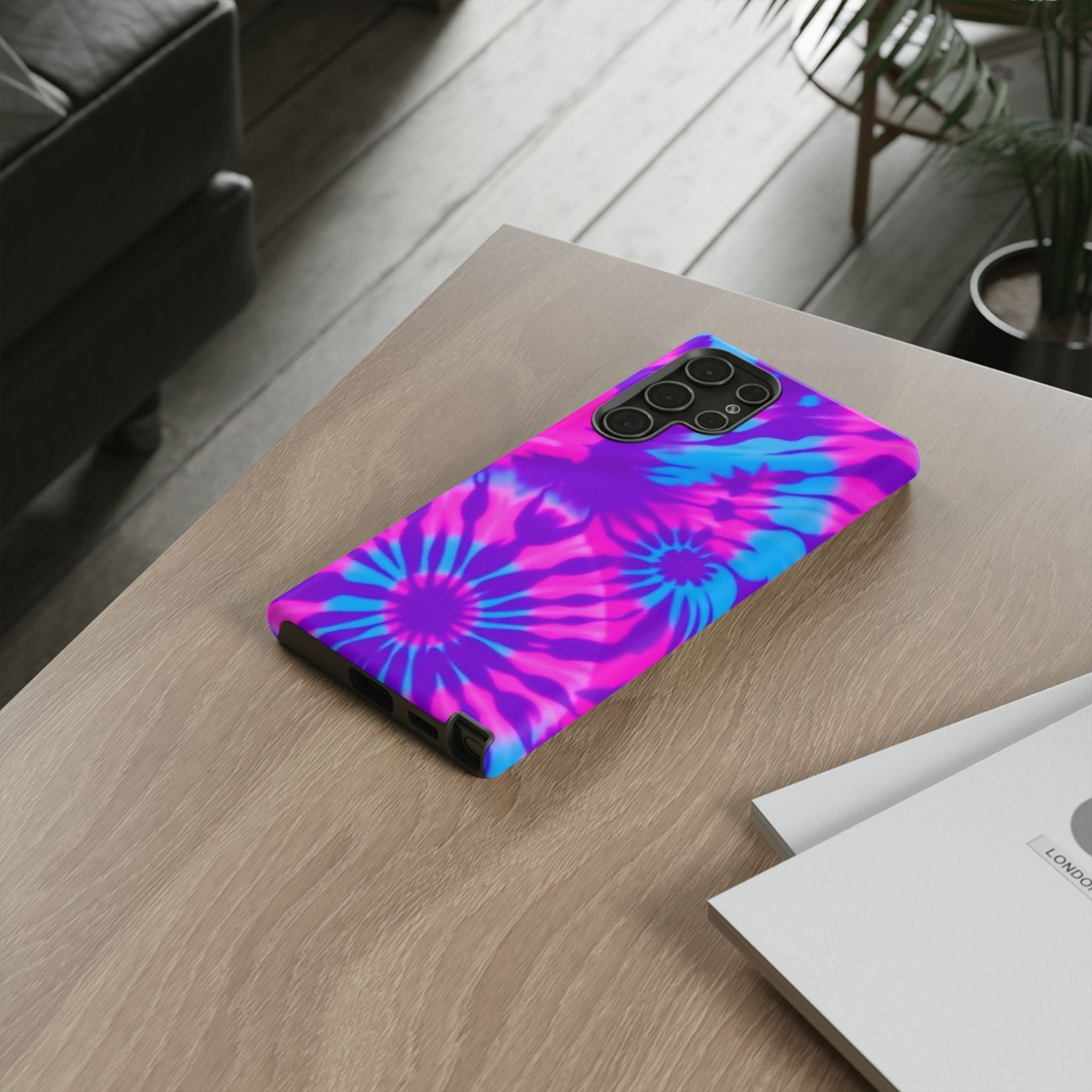 Tie-Dye Floral Tough Case for Android