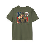 Patriotic Anti-Fascism T-Shirt - Voting for a Traitor Makes You One - Unisex Softstyle T-shirt