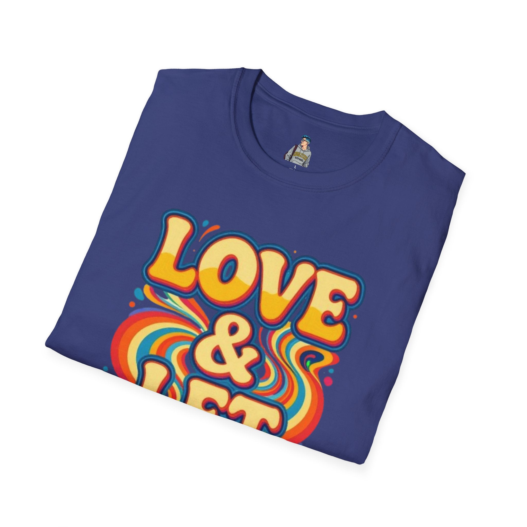 Love & Let Love Retro T-Shirt