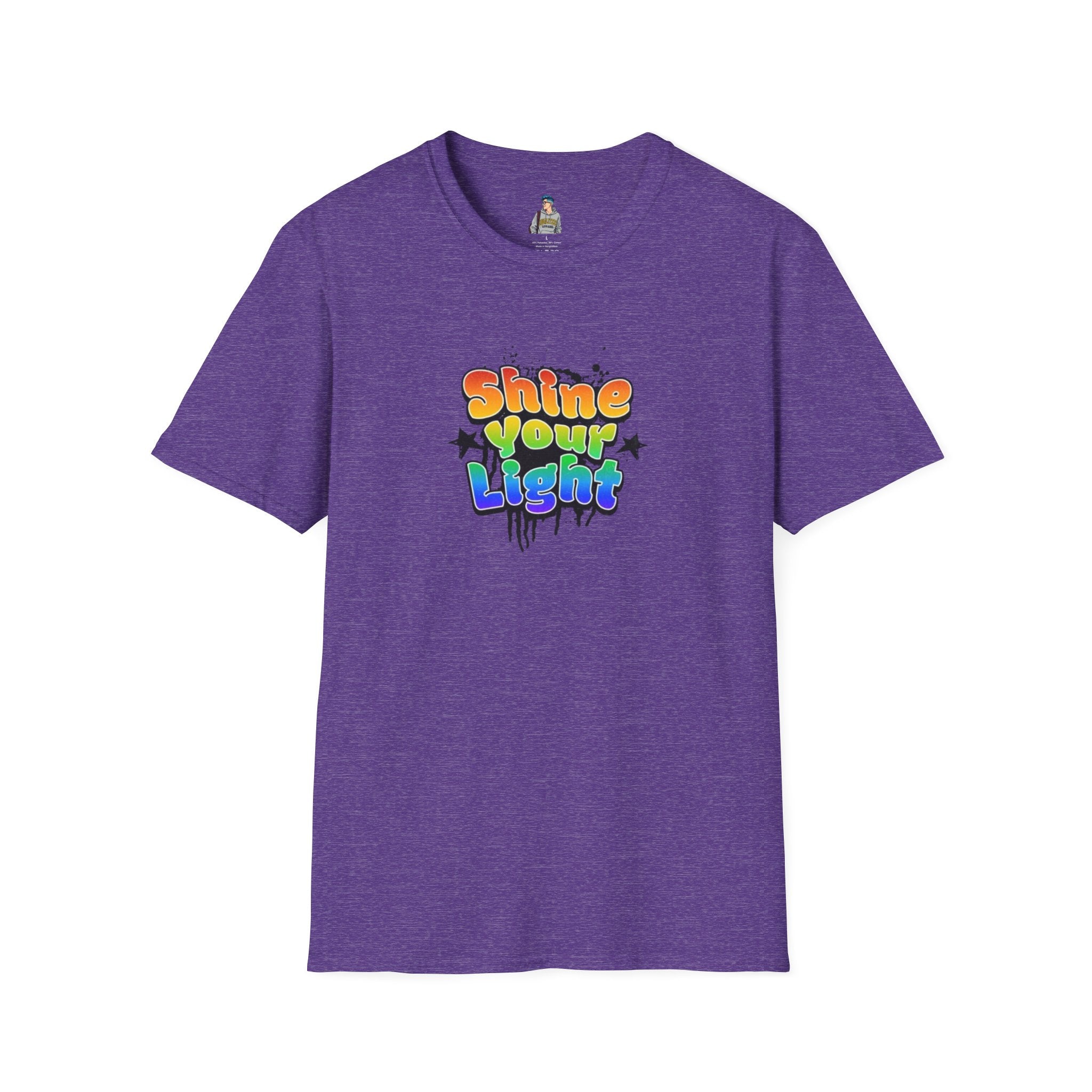 Shine Your Light Unisex Softstyle T-Shirt