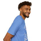 Grow Your Own Way Trans Pride Unisex T-Shirt - Floral Design for Garden Lovers