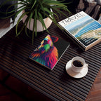 Rainbow Fractal Bear Design Journal - Perfect for Gifts, Journaling, and Celebrations
