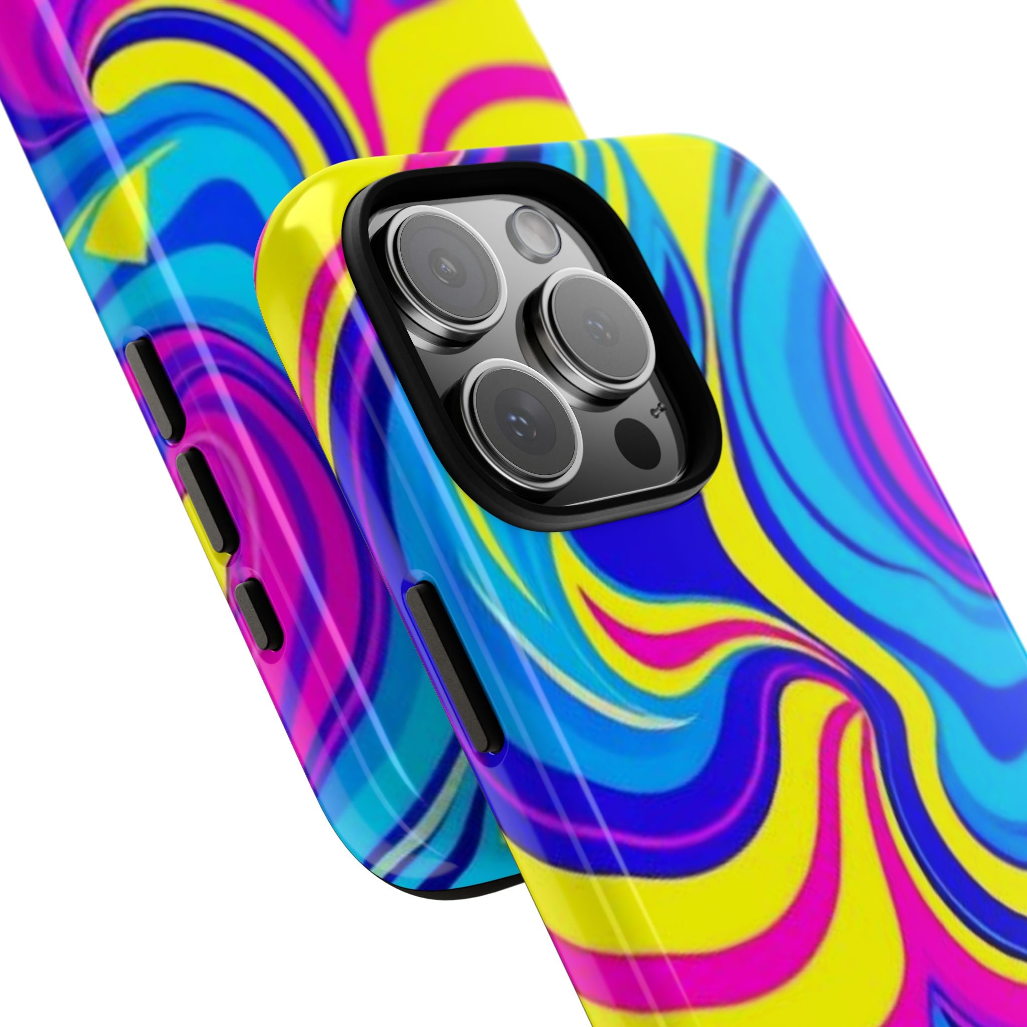 Psychedelic Swirl Tough Phone Case for iPhone