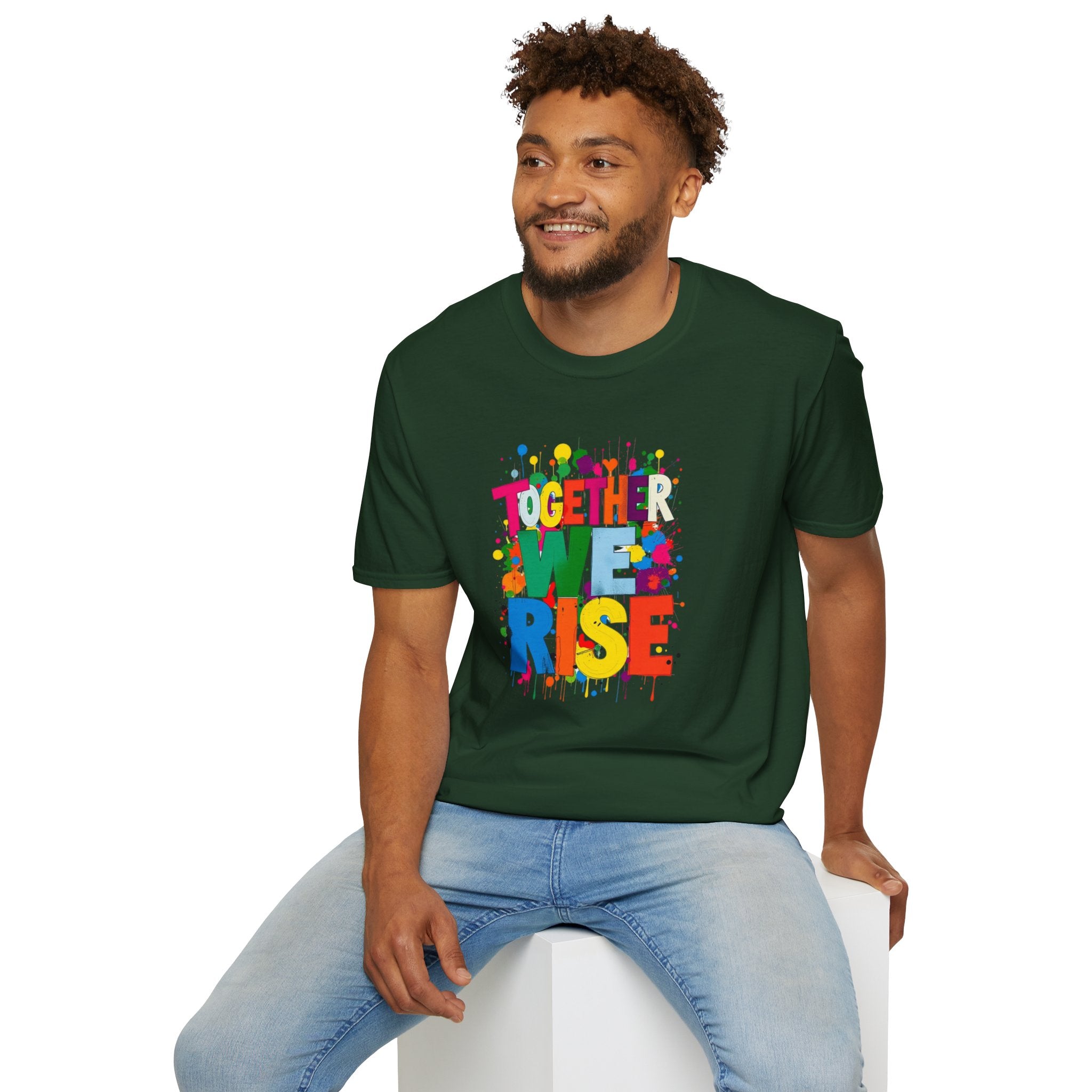 Together We Rise Unisex Softstyle T-Shirt
