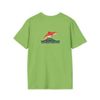 Jumping Salmon Native Pride Softstyle Unisex T-shirt