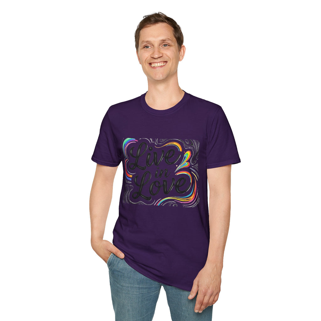 Live in Love Inspirational T-Shirt