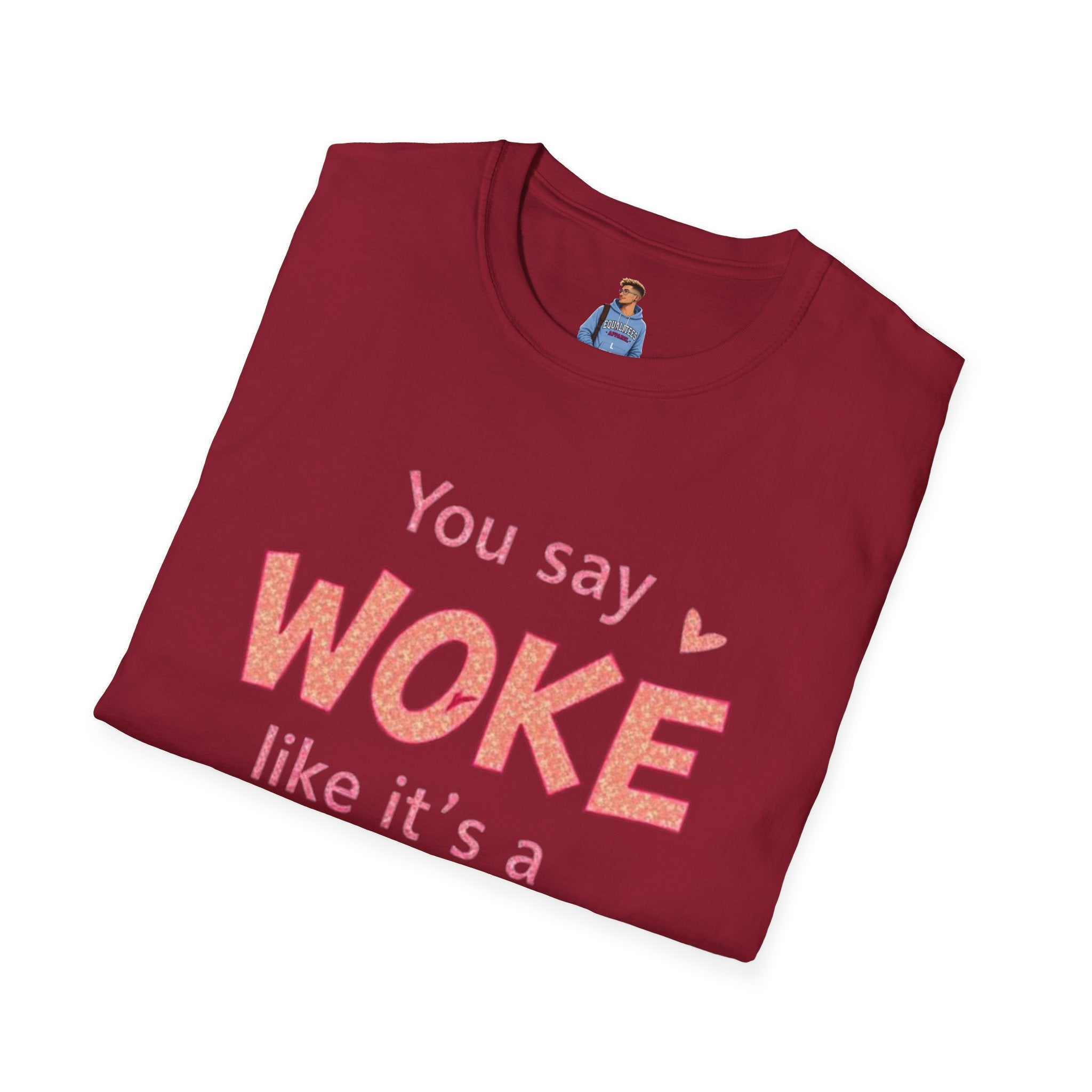 Woke is Empathy T-Shirt - Bold Statement Tee for Everyday Activists