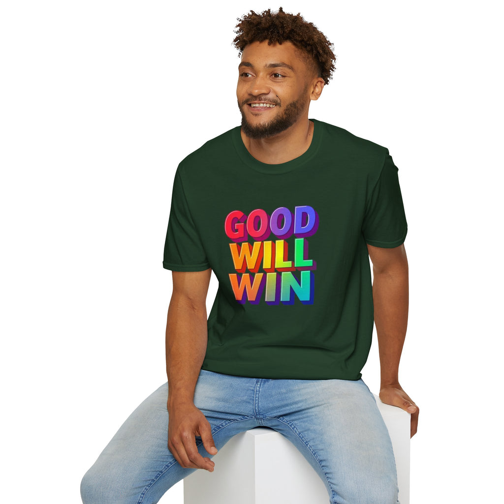 Rainbow Good Will Win T-shirt