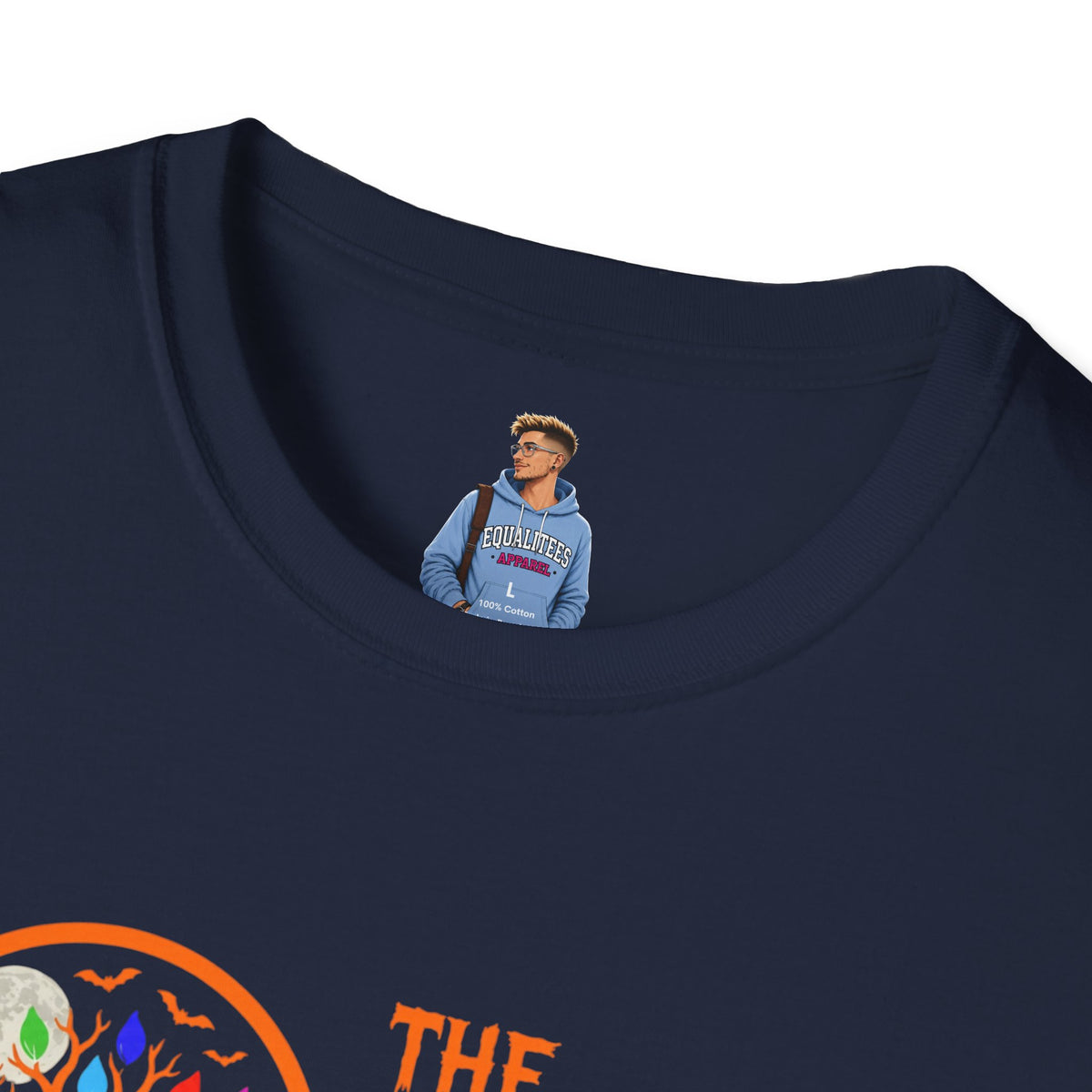 Orange Halloween Logo Pride Tree T-Shirt