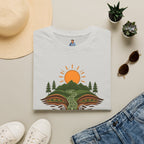 Mountain Scene Unisex Softstyle T-shirt