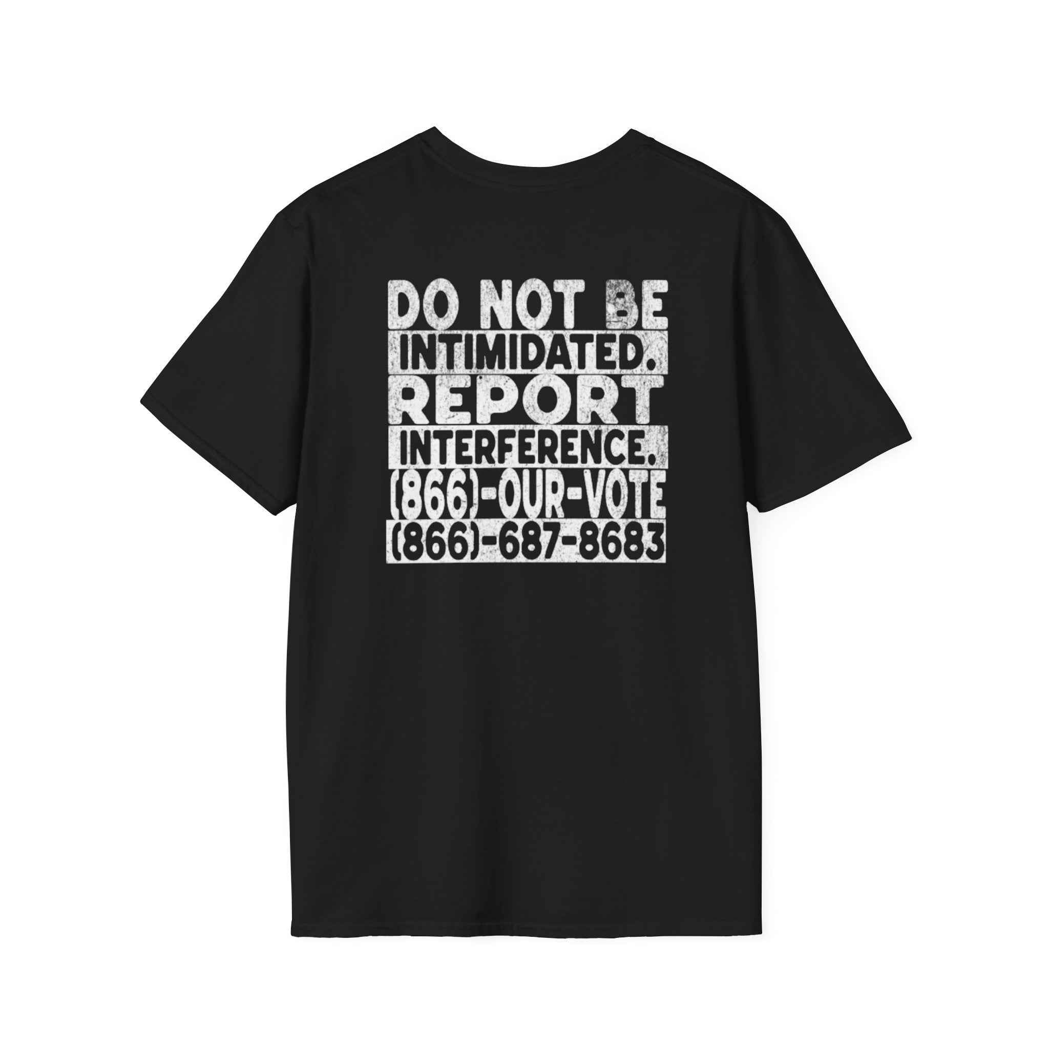 Do Not Be Intimidated Know Your Rights Voting Tee-English