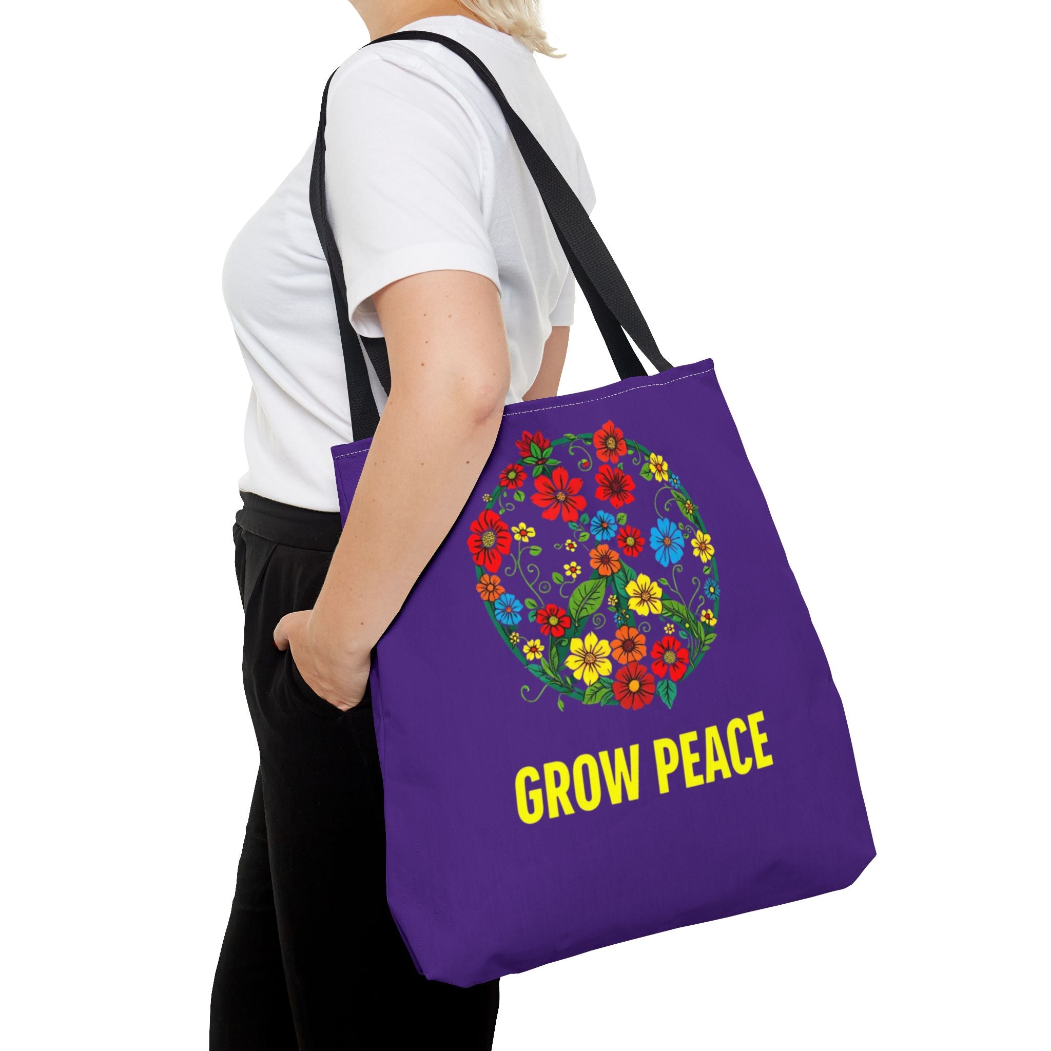Grow Peace Tote Bag
