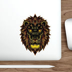 Die-Cut Stickers -  Lion Head - Black And Proud