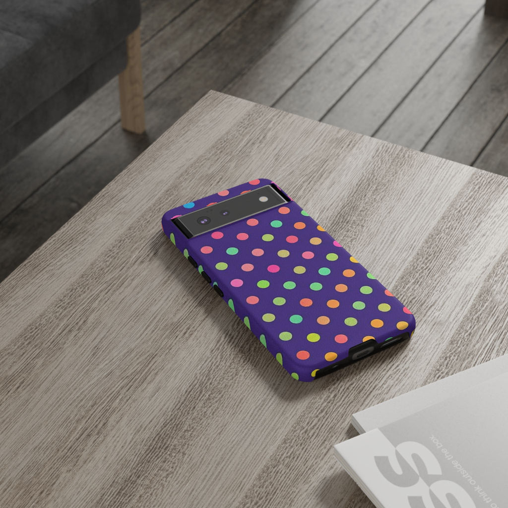 Colorful Polka-Dot Tough Case for Android
