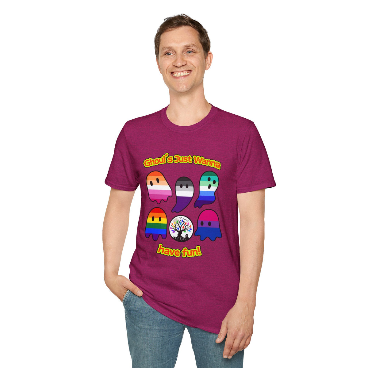 Ghouls Just Wanna Have Fun Pride Tree Las Vegas T-Shirt