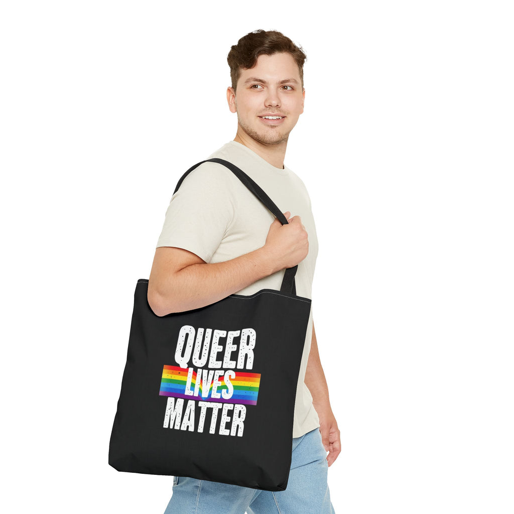 Queer Lives Matter Tote Bag