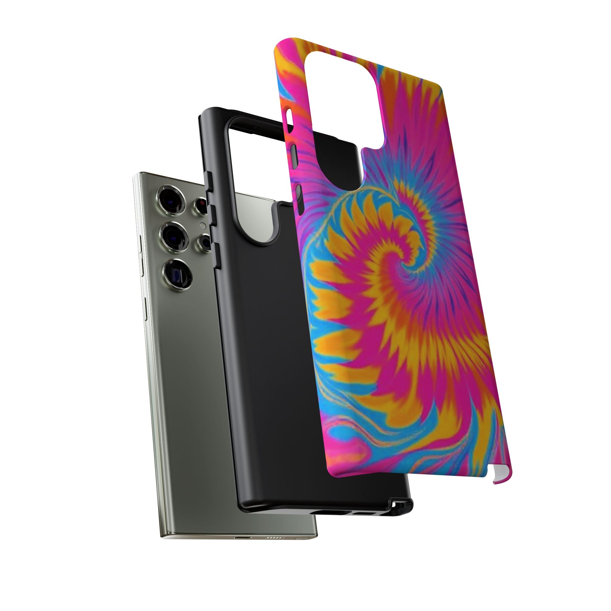 Vibrant Tie-Dye Swirl Tough for Android