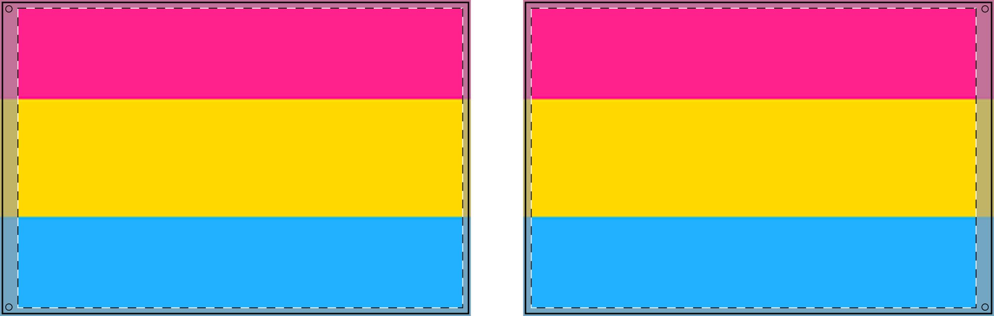 Vibrant Double Sided Pansexual Pride Flag - Perfect for Celebrations & Events