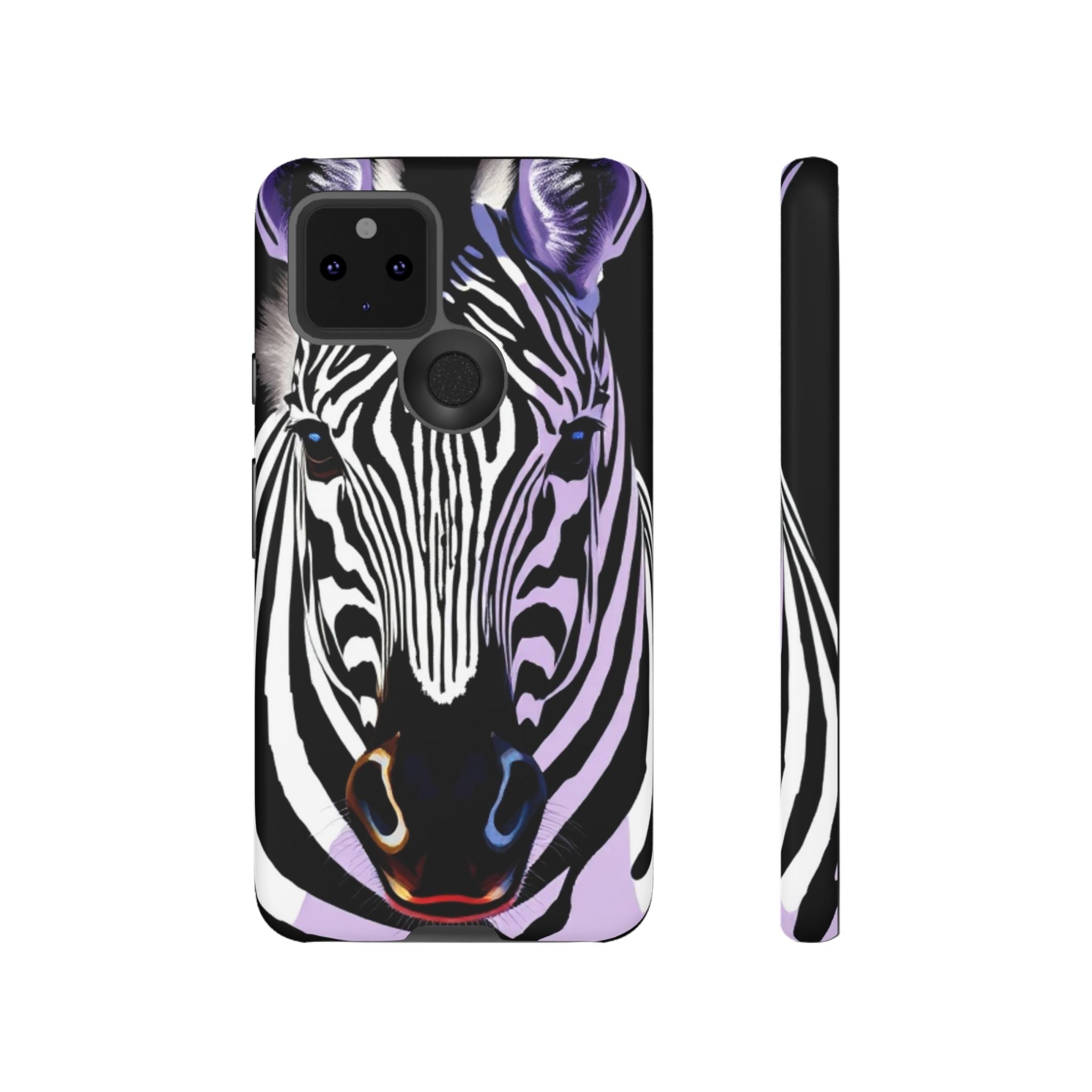 Android OR iPhone Compatible Cases - Zebra Design - Unique Tough Cases